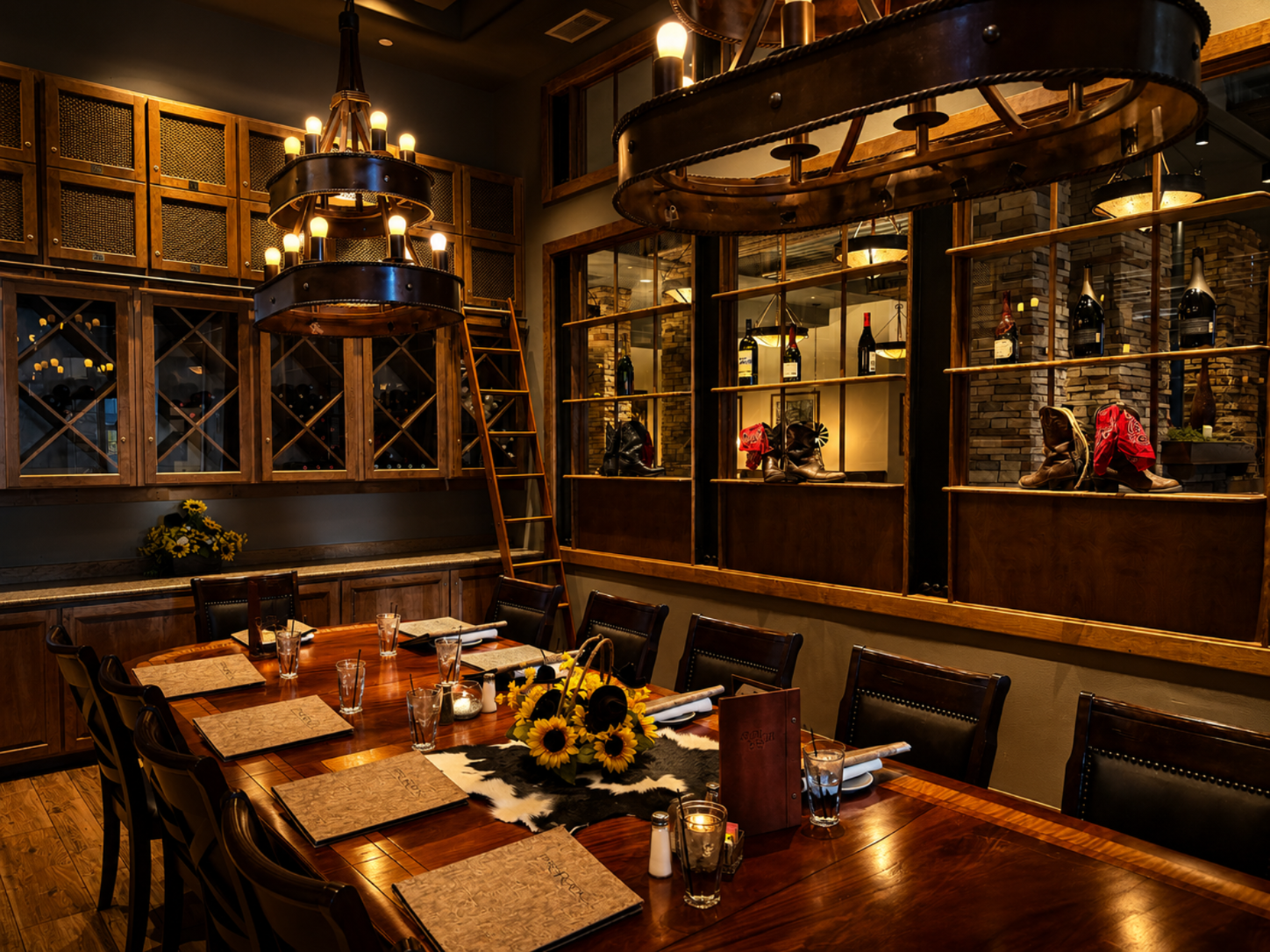 Elegant private dining room